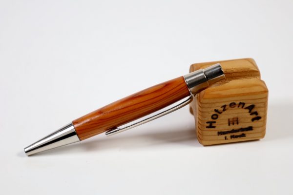 Exklusiver Minikugelschreiber aus Eibenholz