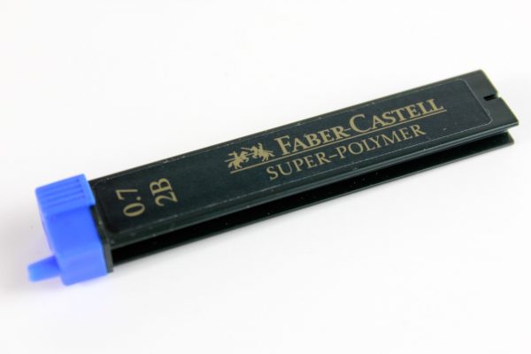Bleistiftminen schwarz 0,7mm 1
