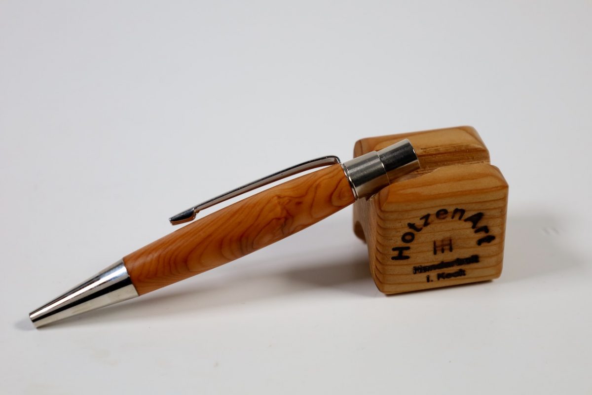 Mini Kugelschreiber Elegant Eibe Maser 1
