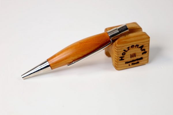 Exklusiver Minikugelschreiber aus Eibenholz