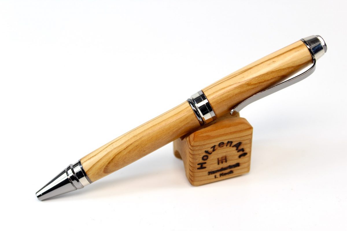 Drehkugelschreiber Olive Cigar Twist – Bild 4