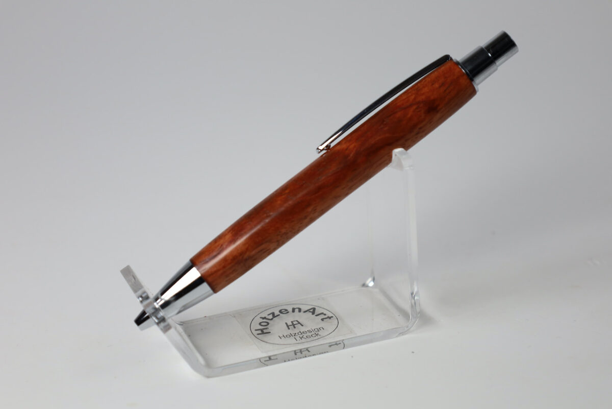 Exklusiver Kugelschreiber aus Mahagoniholz