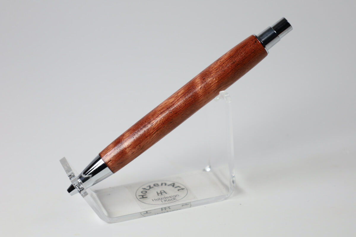 Exklusiver Kugelschreiber aus Mahagoniholz
