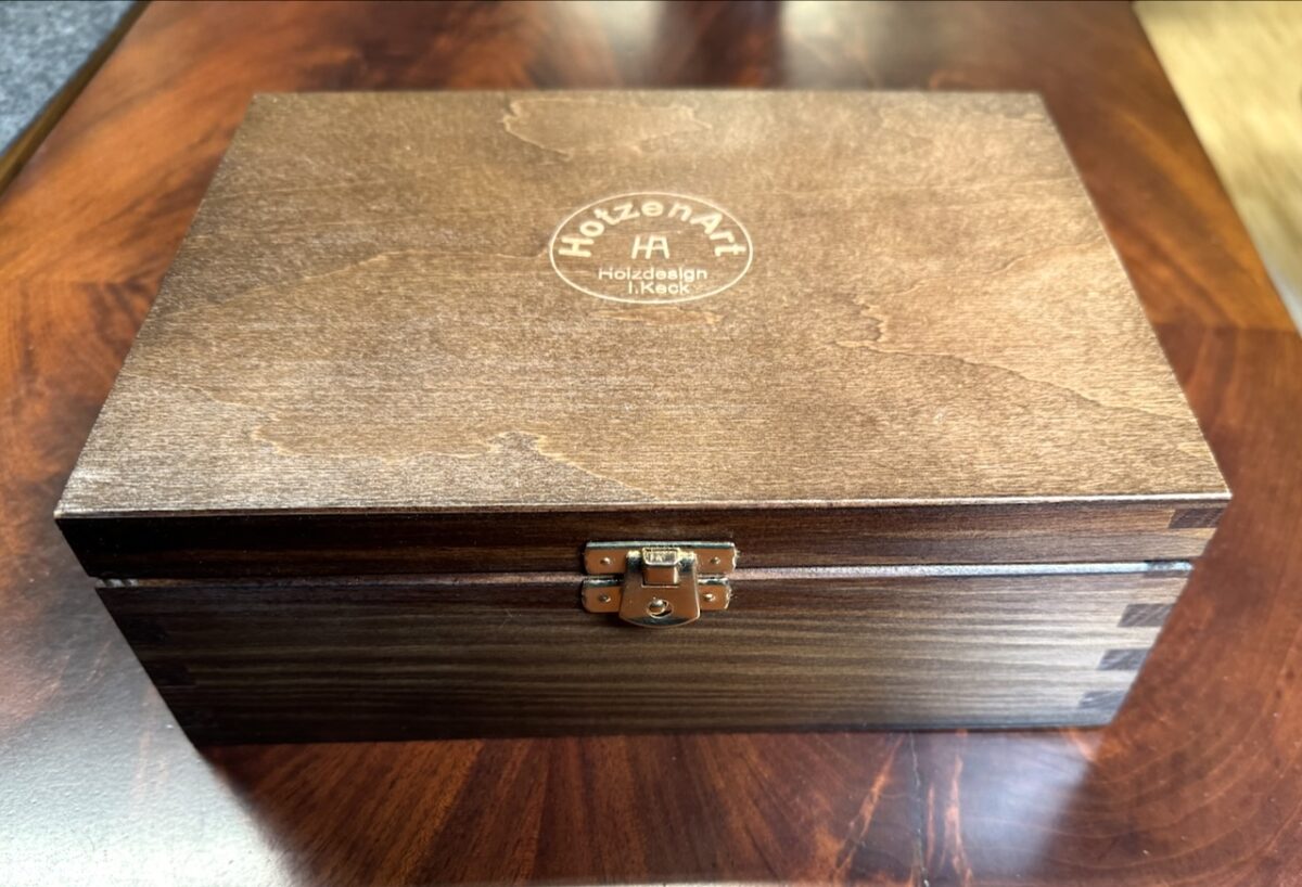 Gewürzmühlenset Pfeffer- und Salzmühle - Olive modern Steckdeckel - exklusives Geschenk – Bild 5