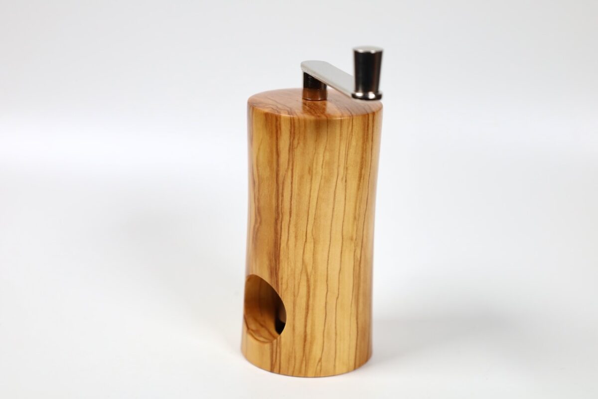 Muskatmühle Olive modern 12cm A – Bild 2