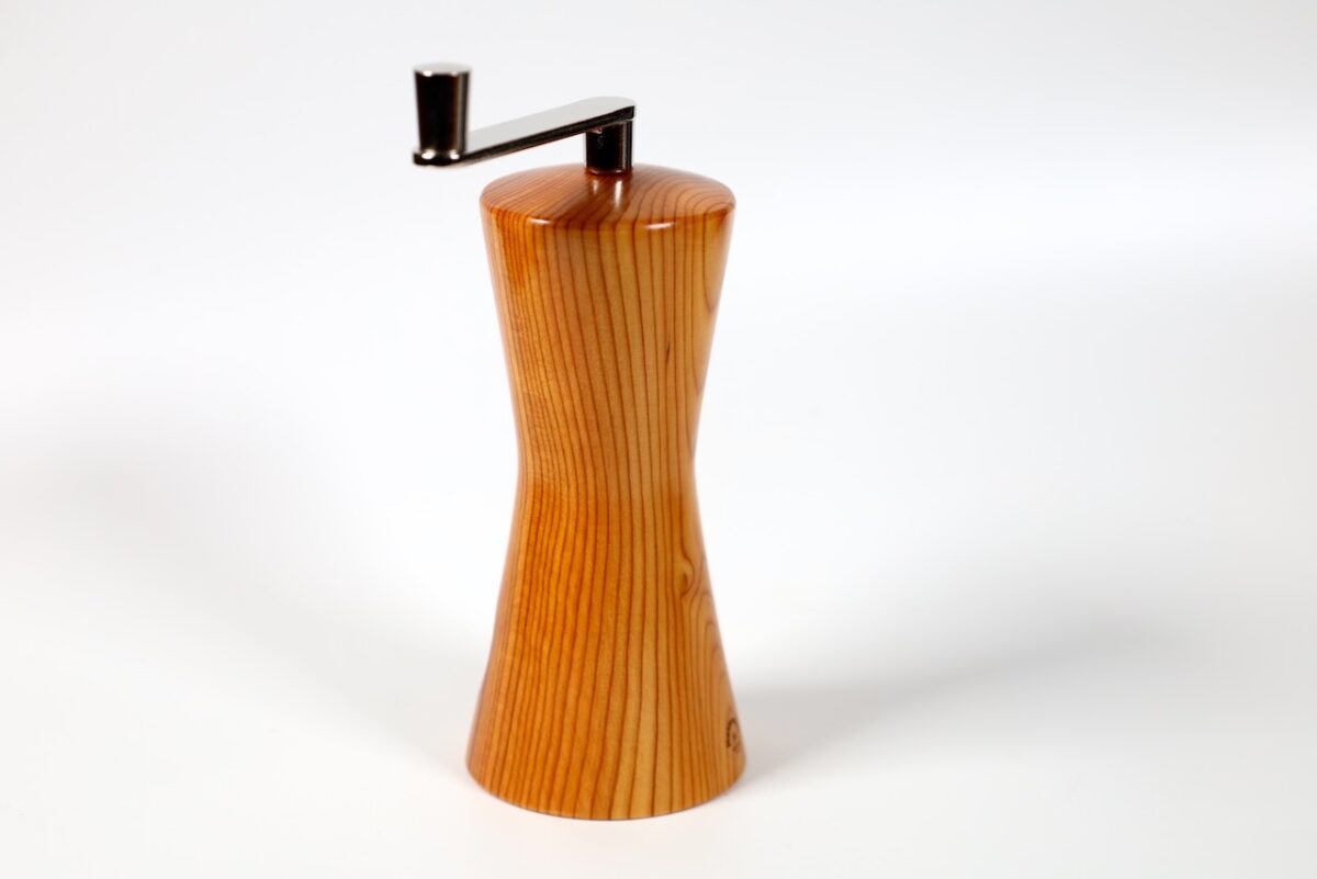 Muskatmühle Eibe tailliert 14cm – Bild 3