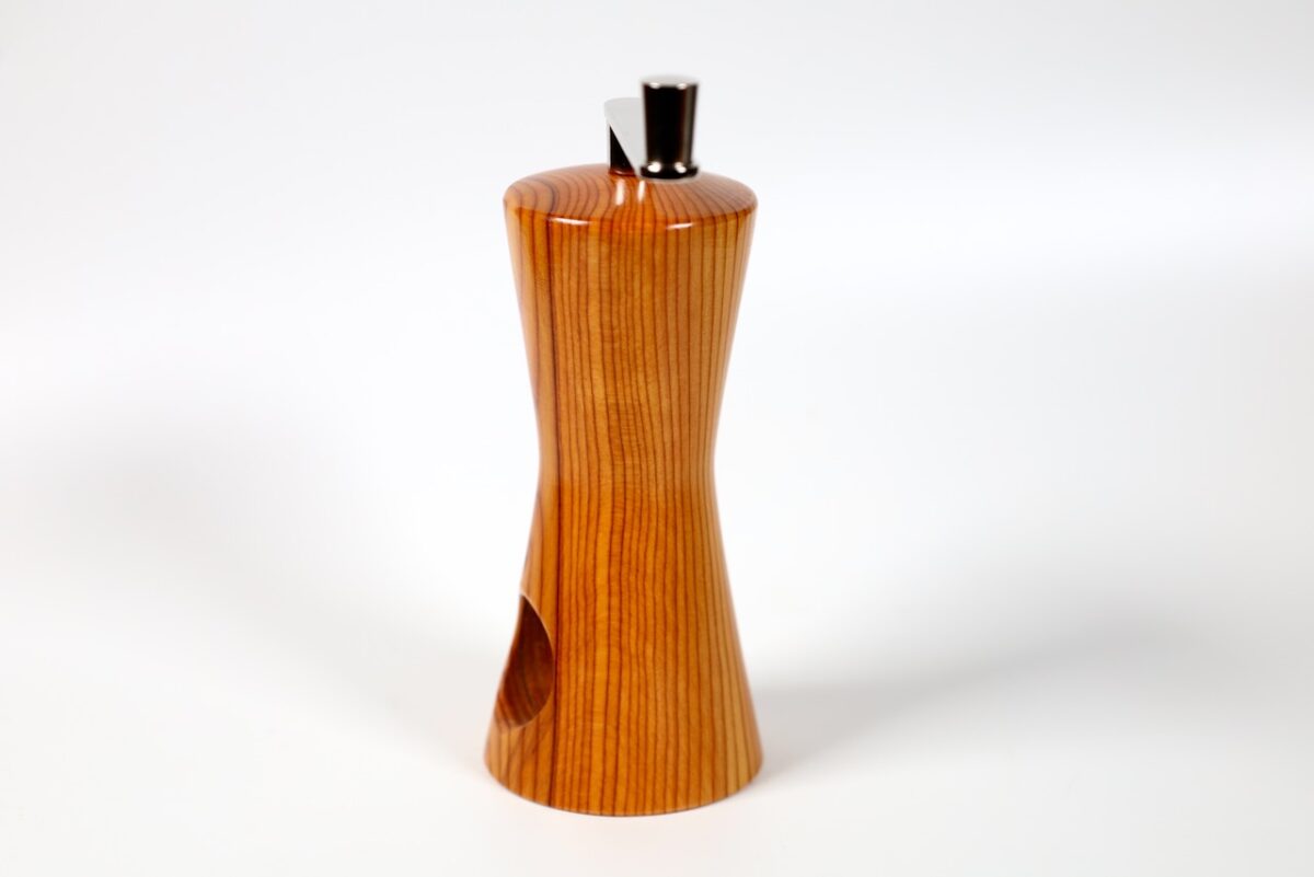 Muskatmühle Eibe tailliert 14cm – Bild 2