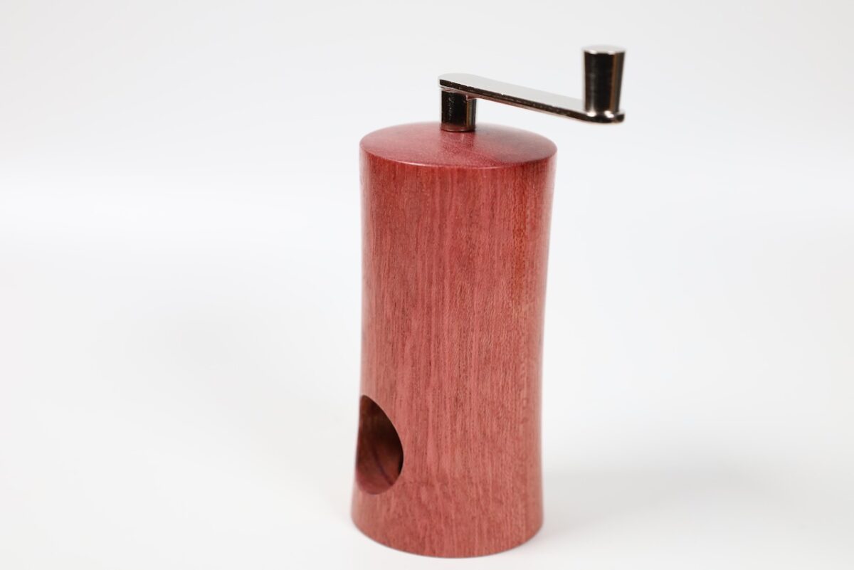 Muskatmühle Amaranth modern 12cm – Bild 3