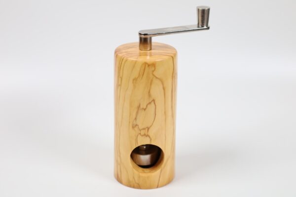 Exklusive Muskatmühle aus Olivenholz
