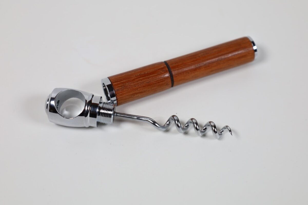 Reisekorkenzieher Bubinga – Bild 2