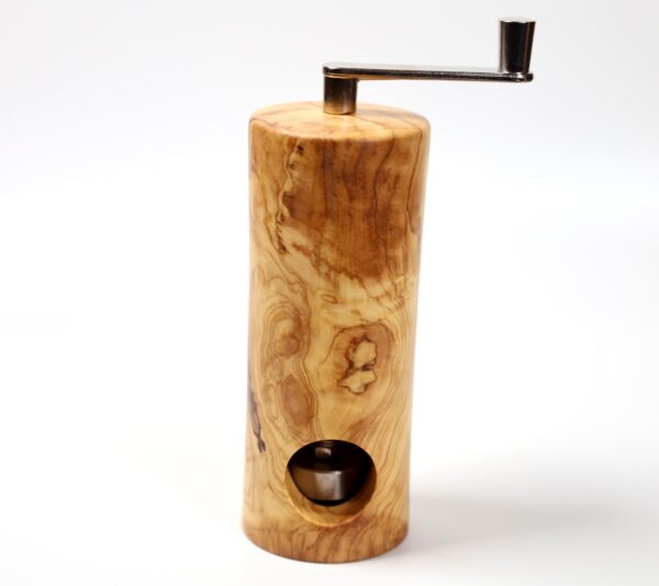 Exklusive Muskatmühle aus Olivenholz
