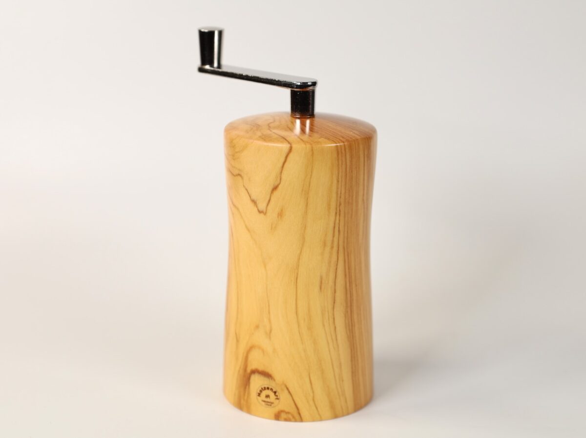 Muskatmühle Olive tailliert 12cm A1 – Bild 4