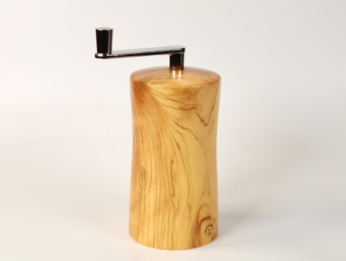 Muskatmühle Olive tailliert 12cm A1 – Bild 3