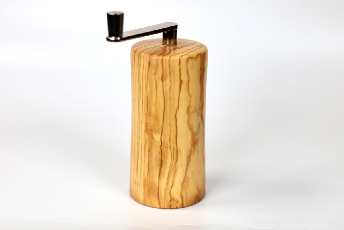 Muskatmühle Olive modern 12cm A1 – Bild 3