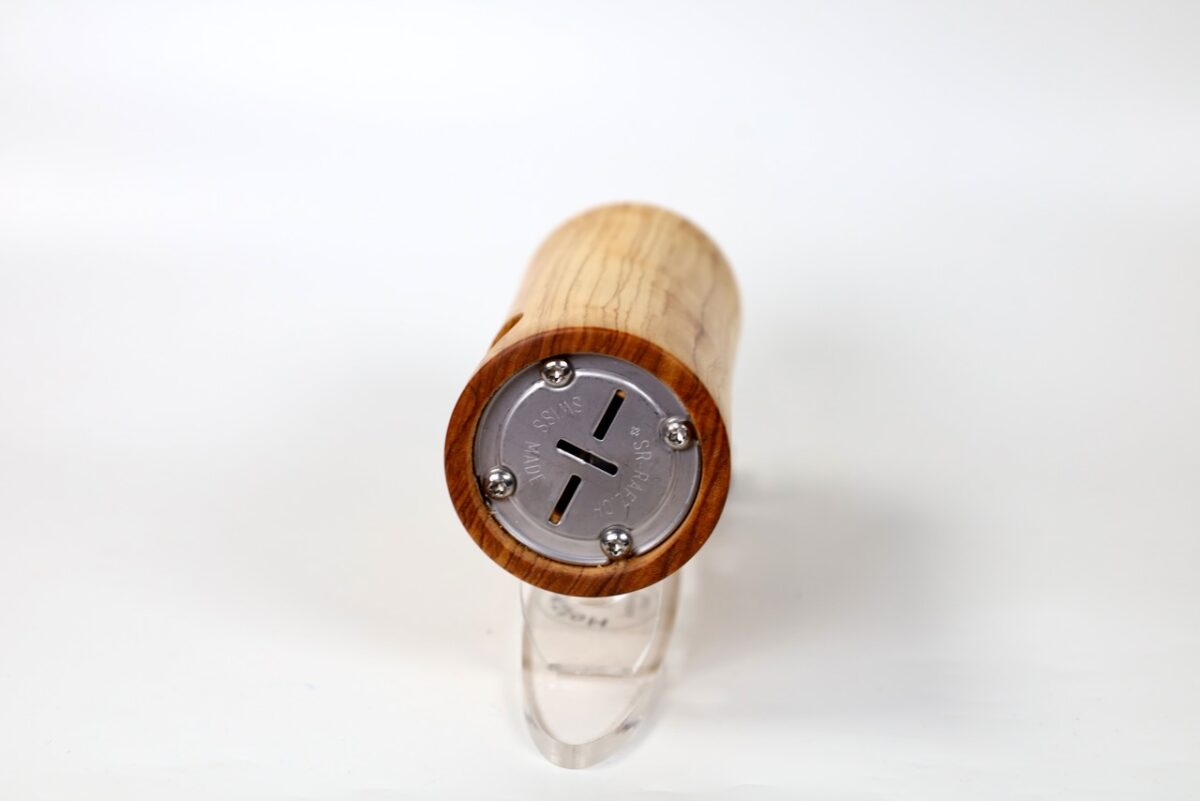 Muskatmühle Olive modern 12cm A1 – Bild 7