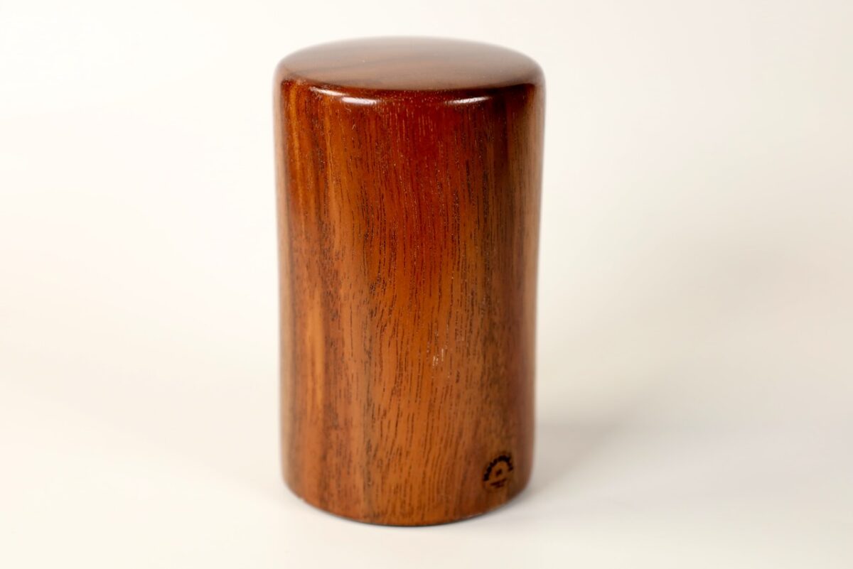 Flaschenöffner Automatik Nussbaum dunkel – Bild 3