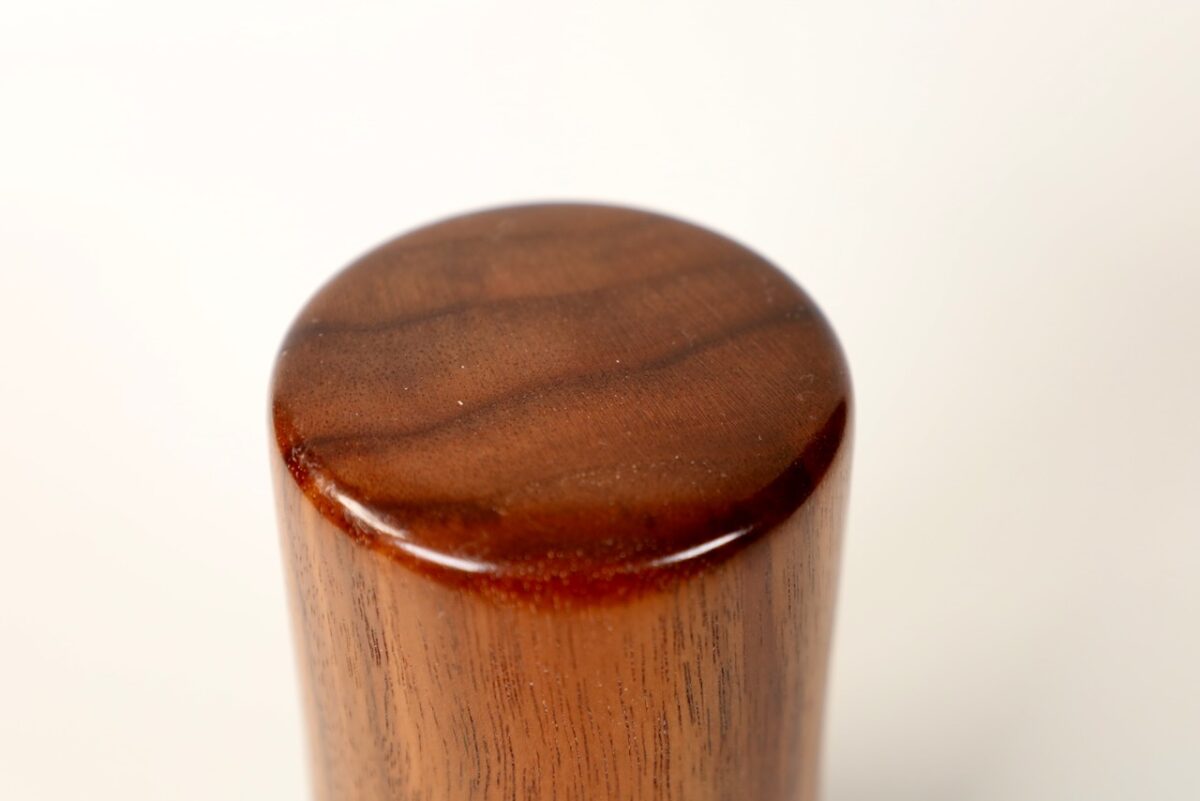 Flaschenöffner Automatik Nussbaum dunkel – Bild 4