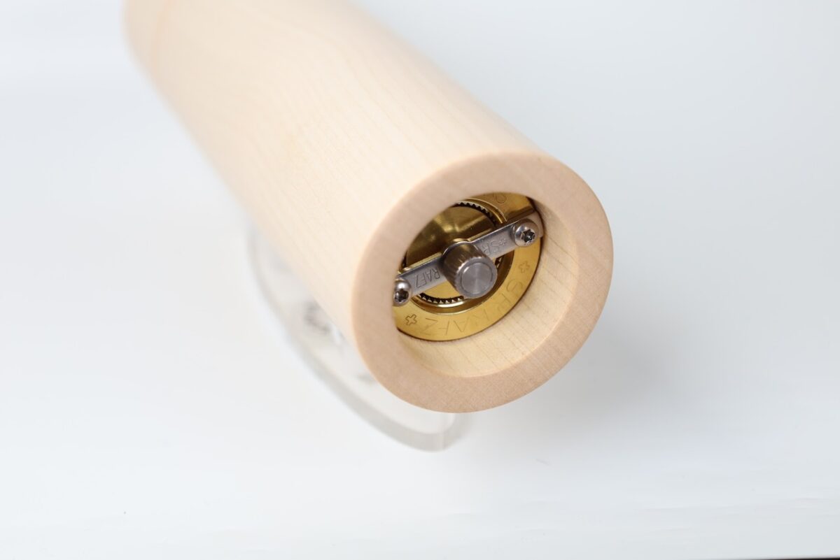 Gewürzmühle aus Ahorn – Pfeffer-, Salz- oder Kümmelmühle 20cm – Bild 6
