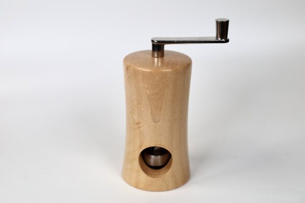 Exklusive Muskatmühle aus Ahornholz