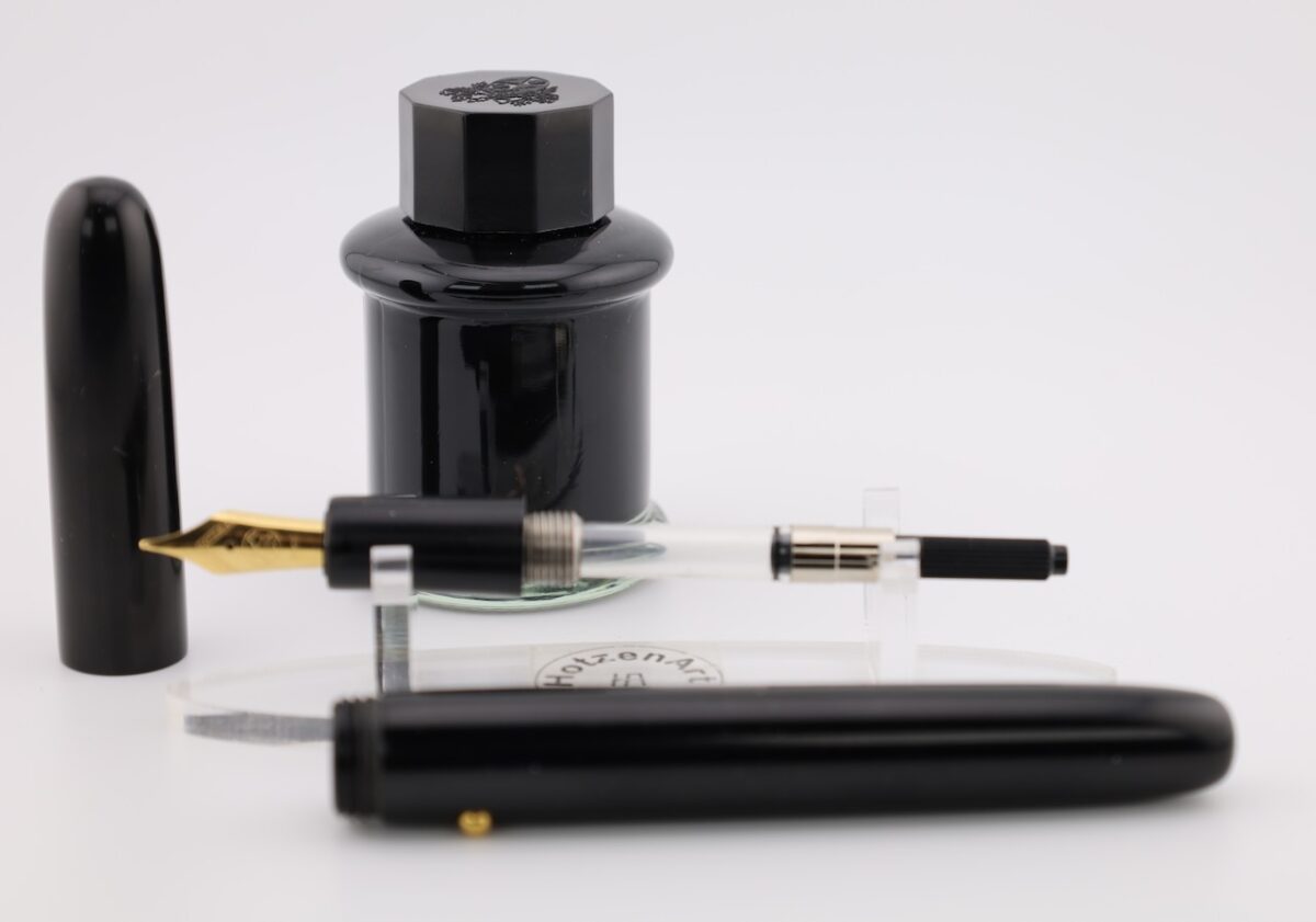 Großer Ebonitfüller von HotzenArt - handgefertigtes Unikat