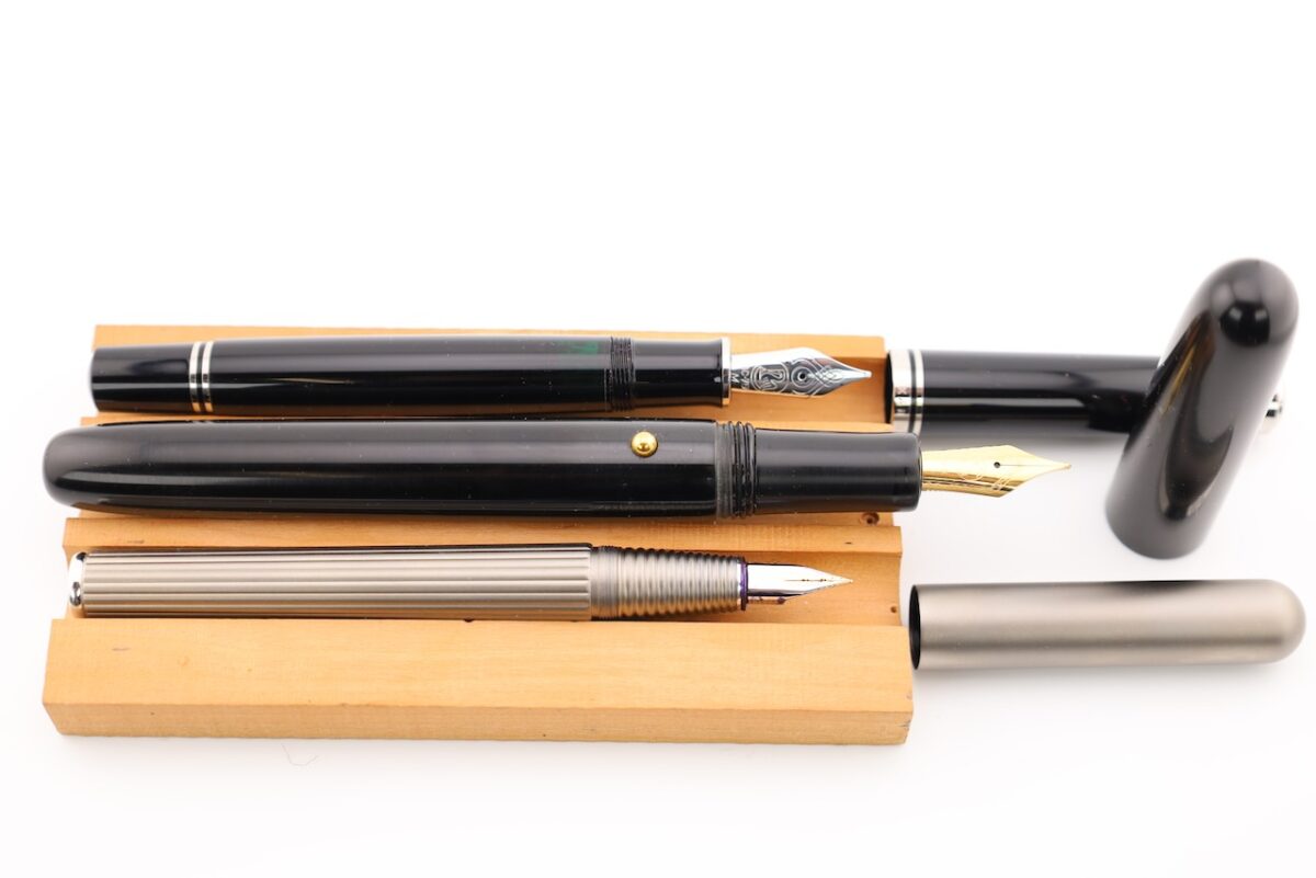 Großer Ebonitfüller von HotzenArt - handgefertigtes Unikat