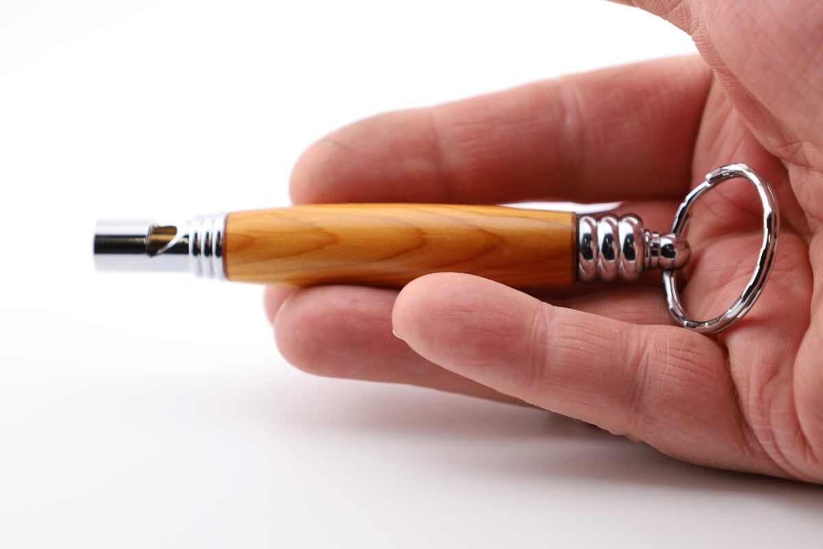 Elegante Hundepfeife aus Eibenholz