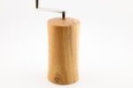Handgemachte Muskatmühle aus Kernbuche 12cm tailliert – Bild 4