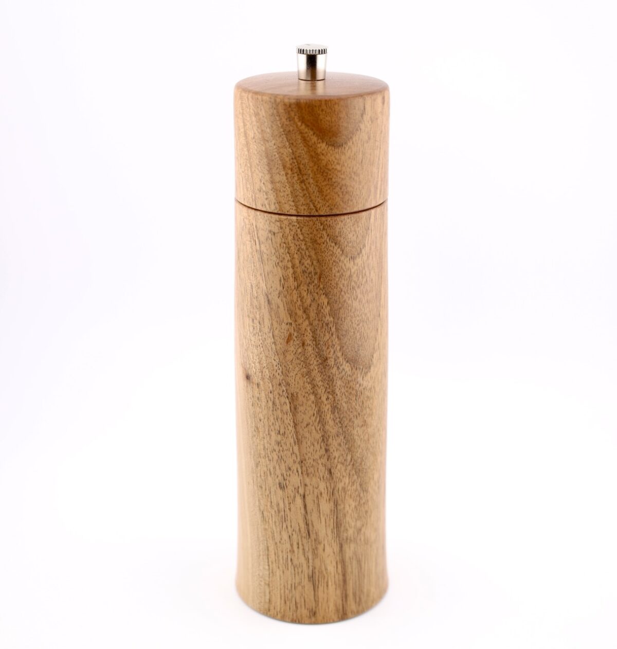 Gewürzmühle aus Nussbaum – Handgemacht, Modernes Design (20 cm) – Bild 2