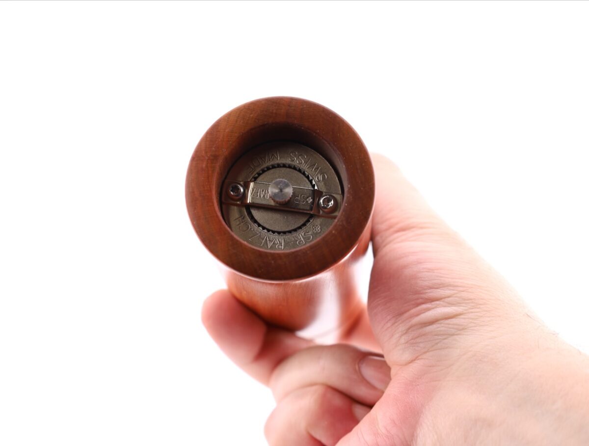 Gewürzmühle Zwetschge modern 16cm Steckdeckel plastikfrei – Bild 5