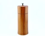 Gewürzmühle aus dunkler Kernbuche – Pfeffer-, Salz- oder Kümmelmühle 14cm – Bild 2